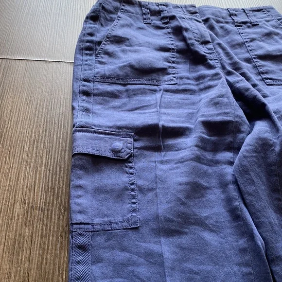 CHICO’S| womens crop cargo pants - Picture 9 of 12